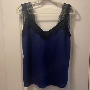 Blue tank top from Amazon